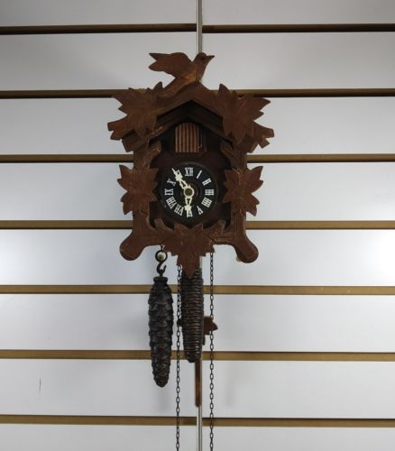 Vintage Small Black Forest Cuckoo Clock Parts Repair