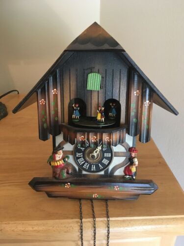 Vintage Cuckoo Clock E. Schmeckenbecher Germany, May Need Repair?