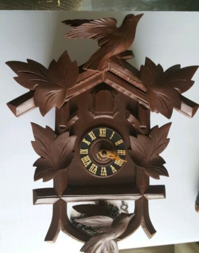 Vintage Cuckoo Clock Marked Germany