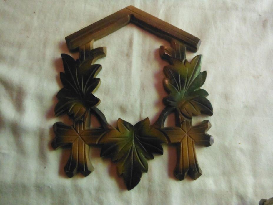 Vintage Cuckoo Clock Trim Surround Replacement
