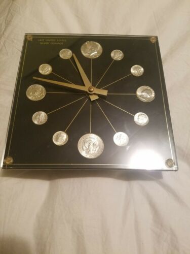 Marion-Kay 1964 silver coin clock