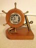 Antique New Haven Nautical Anchor With Ships Wheel Wind Up Clock (Parts/Repair)