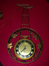 Vintage  Large United  Electric Banjo  Clock