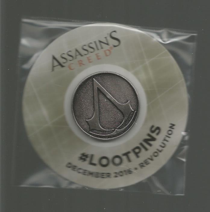 Loot Crate Lootcrate Exclusive Assassins Creed Collectible Pin