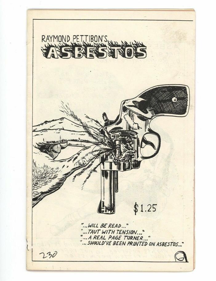 RAYMOND PETTIBON Asbestos 1982 Art Punk Zine SST Pubs 005 Black Flag Minutemen