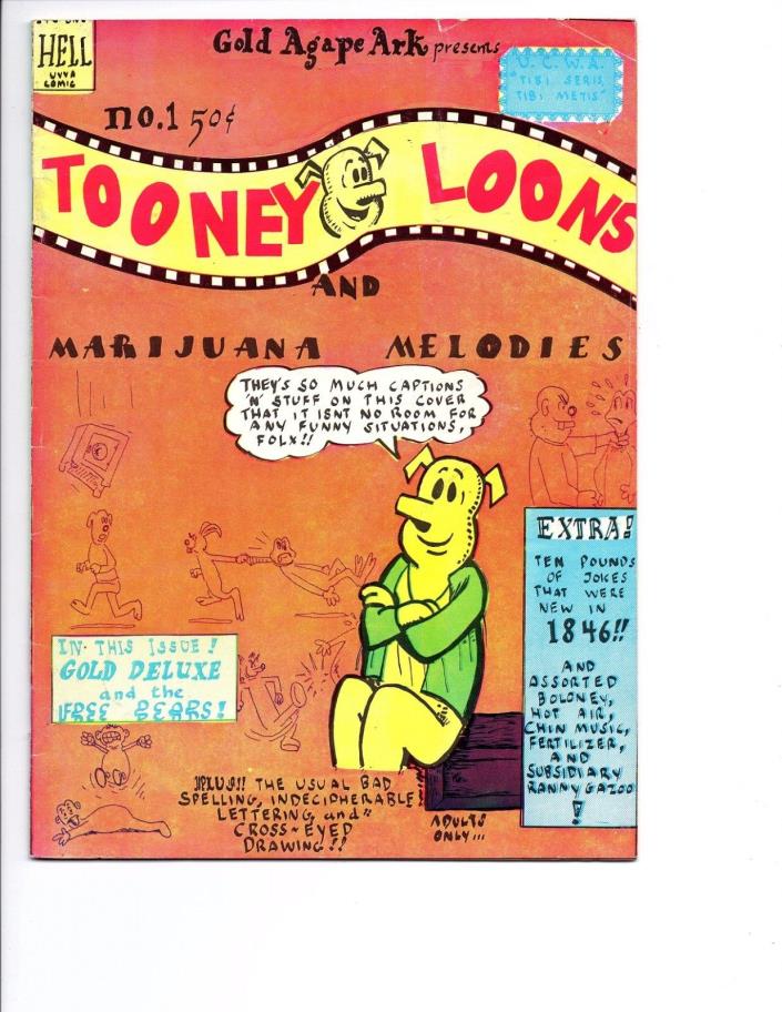Tooney Loons and Marijuana Melodies VG (1971)