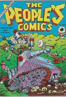 The People's Comics 1986 RARE fourth printing VG