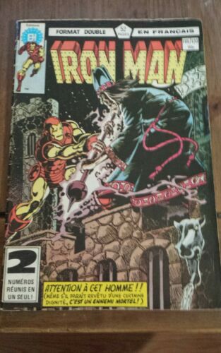 Iron Man # 119/120 French comic Francais 1983 Editions Héritage