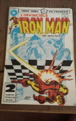 Iron Man # 121/122 French comic Francais 1983 Editions Héritage