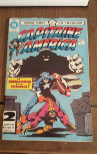 Capitaine America # 110/111 French comic Francais 1980 Editions Héritage