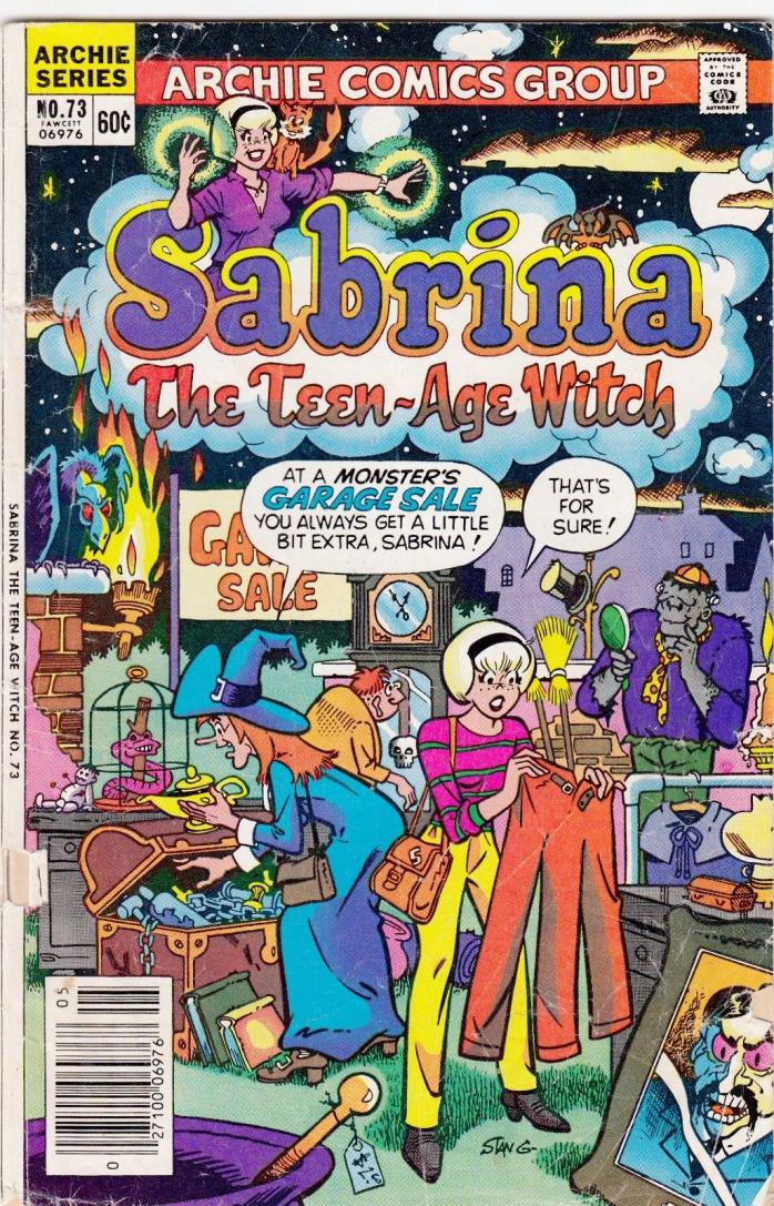 Sabrina The Teen-Age Witch, Archie Series Comics, No. 73
