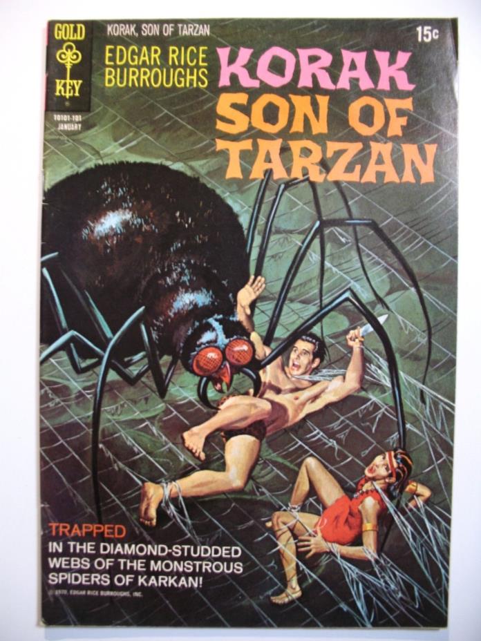 Korak Son of Tarzan #39 Gold Key Comic 1971