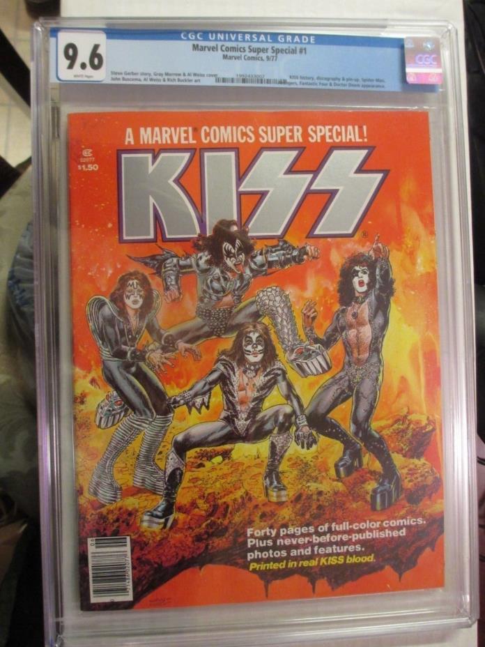 Marvel Comics Super Special #1 KISS CGC 9.6