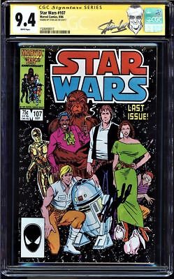 STAR WARS #107 CGC 9.4 SS STAN LEE SIGNED LAST ISSUE GORGEOUS COPY #1508498017