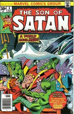 Son of Satan #6 1976 VF Stock Image