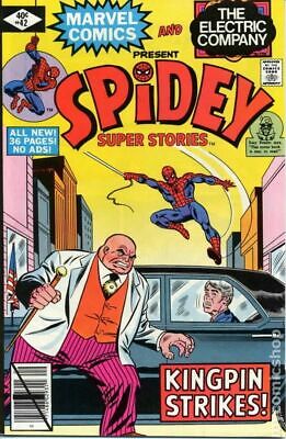 Spidey Super Stories #42 1979 FN Stock Image