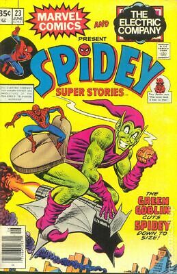 Spidey Super Stories #23 1977 VF Stock Image