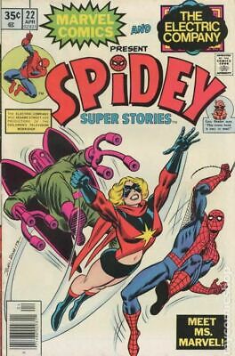 Spidey Super Stories #22 1977 FN Stock Image