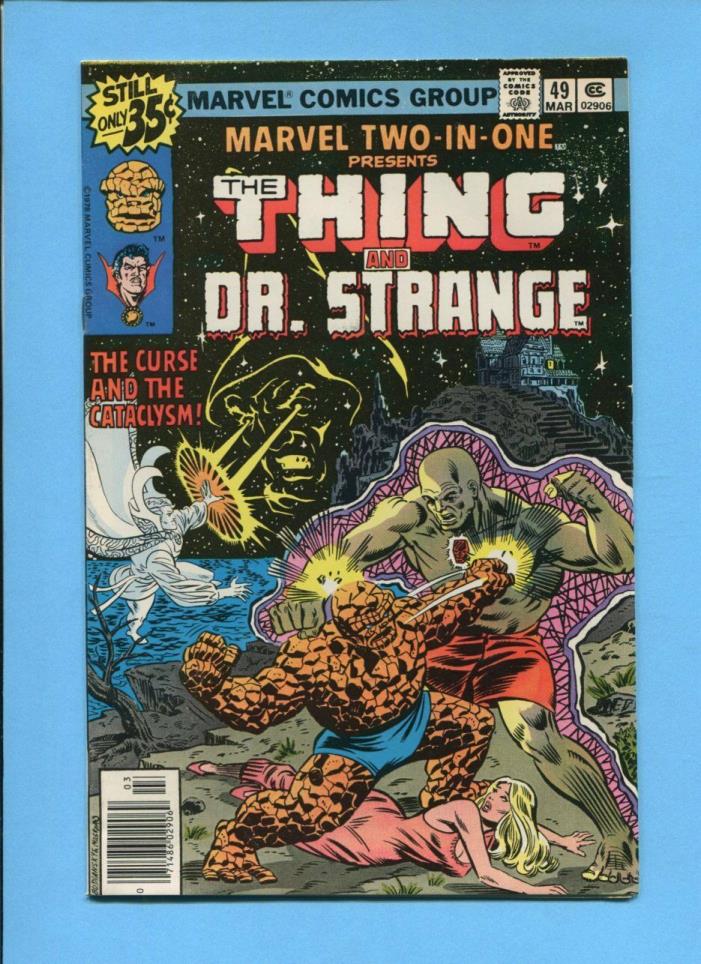 Marvel Two-In-One #49 The Thing Dr. Strange March 1979 Comic VF/NM
