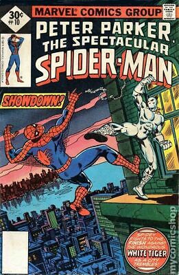 Spectacular Spider-Man (1st Series) Whitman Variants #10 1977 FN Stock Image