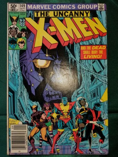 Uncanny X-MEN #149 - COLOSSUS, WOLVERINE, MAGNETO, GAROKK Marvel Comics 1981