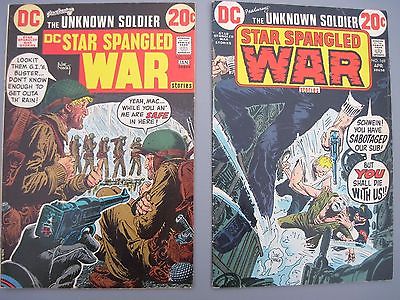 Star Spangled War 166 & 169 (both from 1973) nice VF copies!