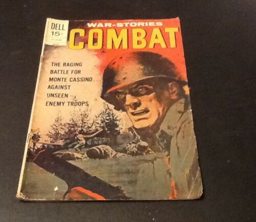 1972, DELL  NO. 35, APRIL, WAR STORIES COMBAT, COMIC BOOK (VG)