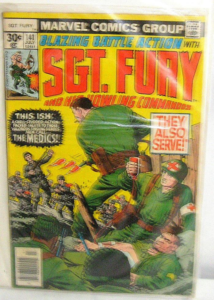 Sgt. Fury and His Howling Commandos #141 (Jul 1977, Marvel)