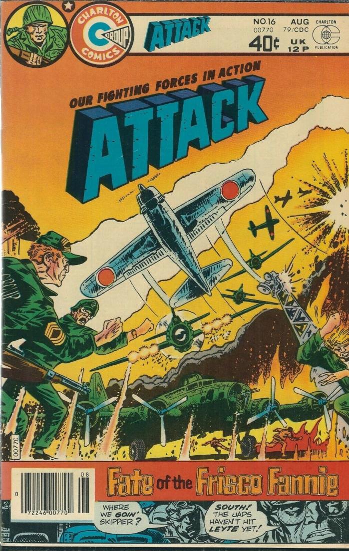 ATTACK  #16 & #17 (1979) CHARLTON COMICS FN+