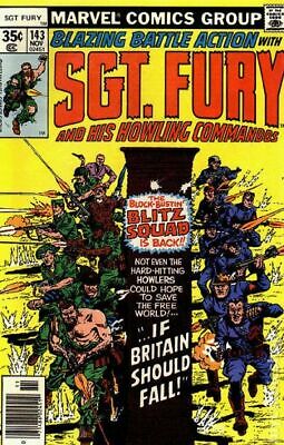 Sgt. Fury #143 1977 VF Stock Image