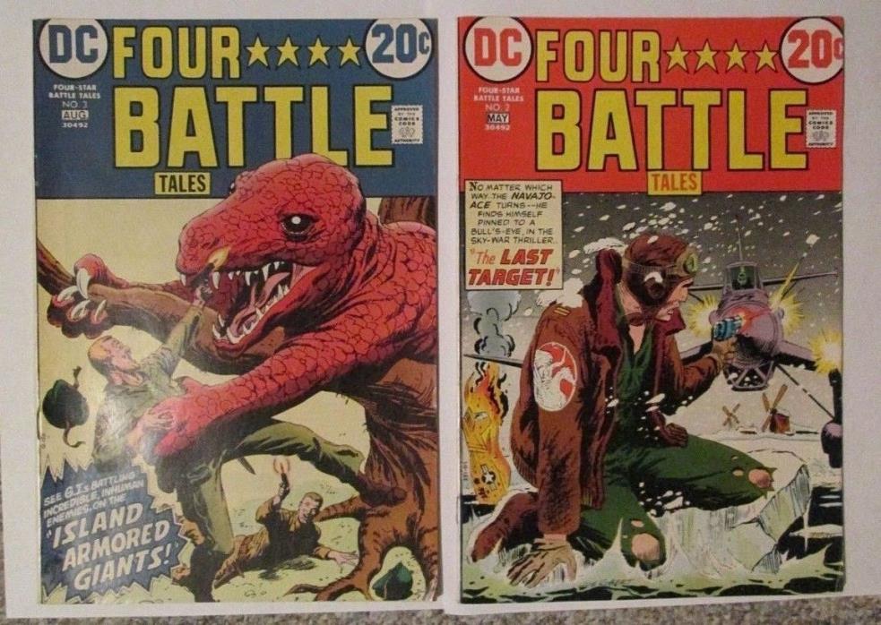 DC Four-Star Battle Tales, #2-3, 1973