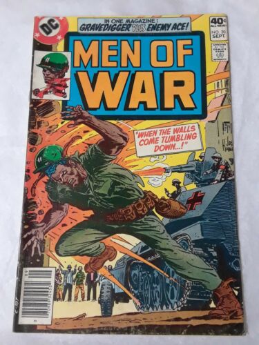 Men Of War 20 DC. September 1979. Grave Digger plus enemy Ace