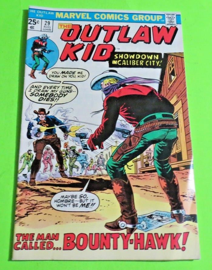 The Outlaw Kid #29 Marvel Comics Bronze Age (1975) C1580