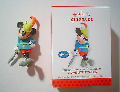 Hallmark 2013 ~ Walt Disney Mickey Mouse: Brave Little Tailor ~ New In Box!