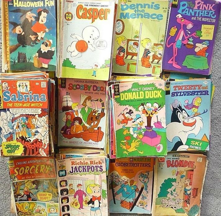 Vintage Comic Book Collection 1950s-early 70s 265 total Comics