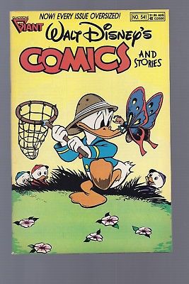 High Grade Canadian Newsstand Walt Disney Comics and Stories #541 $1.95 Variant