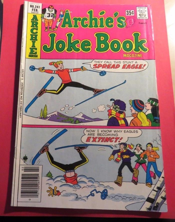 Archie's Joke Book #241 Archie Series Comics Bronze Age (1978)  C284