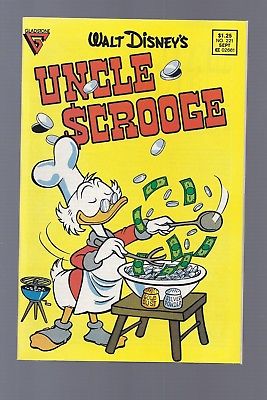 High Grade Canadian Newsstand Gladstone Uncle Scrooge #221 $1.25 price Variant