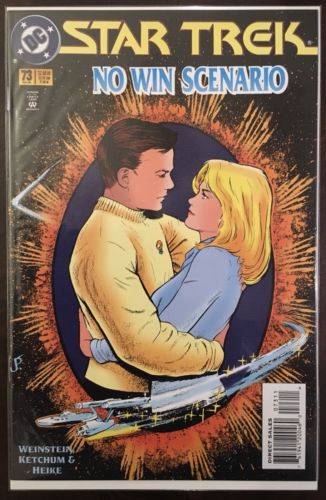 Star Trek (1989) 73, 74, 75, full “Star-crossed” story, DC Comics