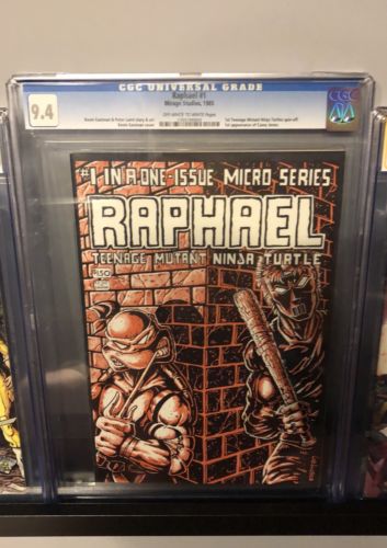 Raphael CGC 9.4 TMNT 1st Casey Jones