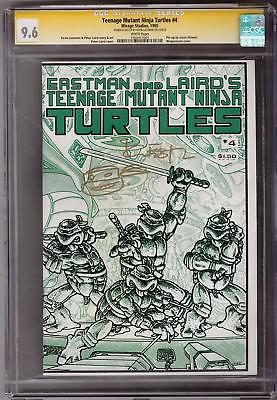 Teenage Mutant Ninja Turtles #4 CGC 9.6 (W) Signature Series (Eastman)