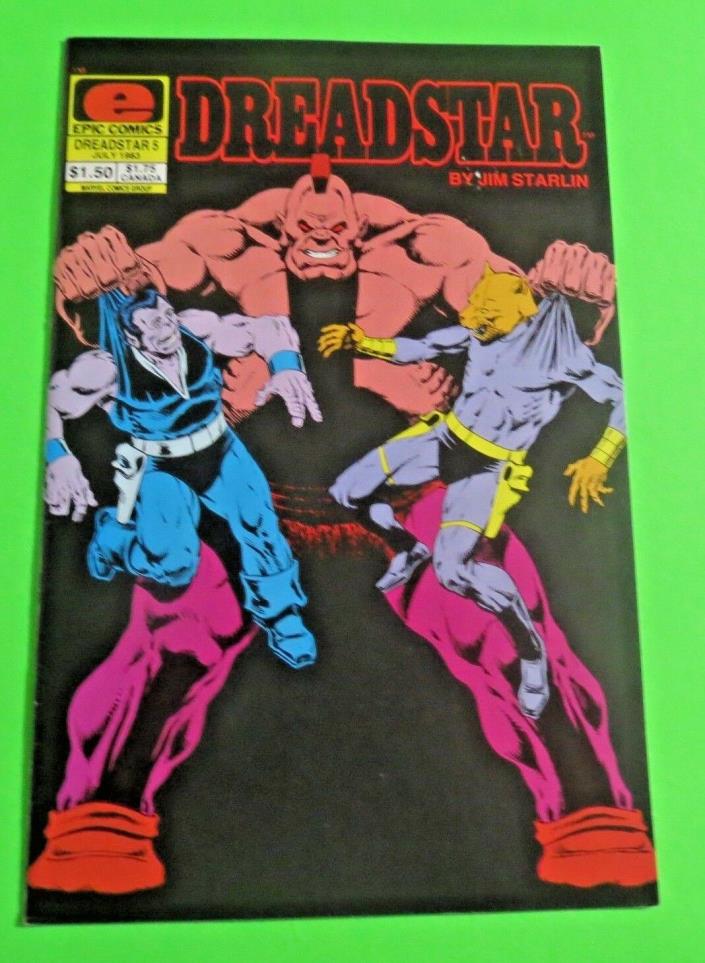 Dreadstar #5 Epic Comics Bronze Age (1983) C2222