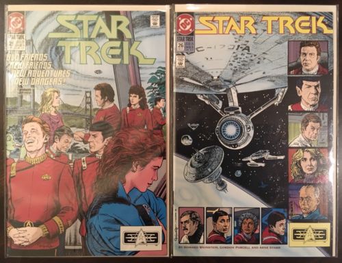 Star Trek (1989) 25-40, Annual 3, 4, DC series, 18 issue run