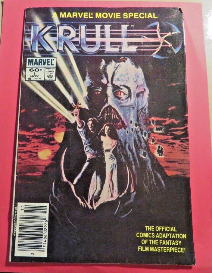 KRULL #1 Movie Special Marvel Comics Bronze Age (1983) C411
