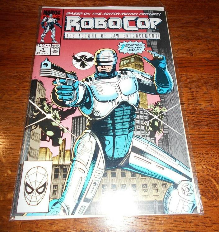ROBOCOP #1 Marvel Comic Motion Picture 1st issue NM