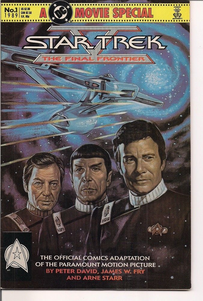 Star Trek The Final Frontier A DC Movie Special #1 Comic Book