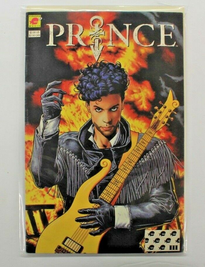 Prince: Alter Ego Comic Book #1 (VF+) 1991 Piranha Music Bolland Cover