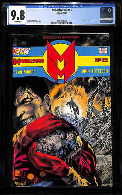 Miracleman #15 CGC 9.8 Eclipse 1988 Death of Kid! Alan Moore Classic! H11 168 cm