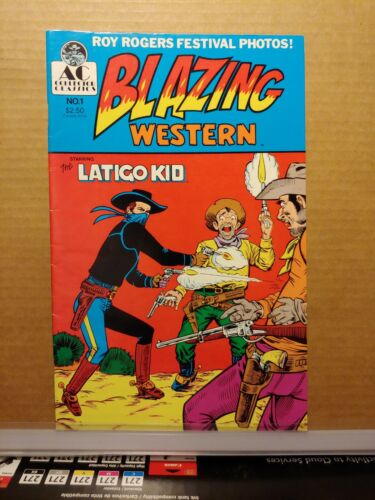 Blazing Western #1 (AC Comics)  1989 VF+  (C215)