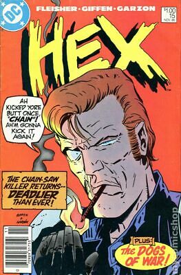 Hex (DC) Canadian Price Variant #15 1986 VG/FN 5.0 Stock Image Low Grade